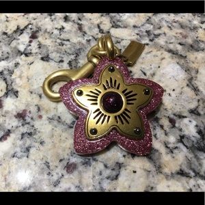 Coach Glittering Resin Bag Charm/Key Ring